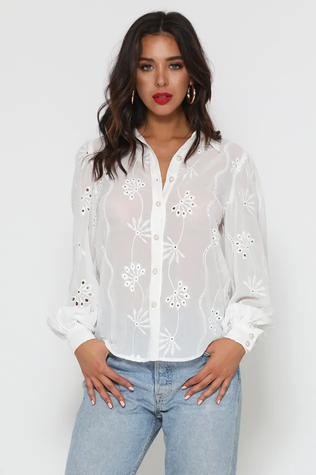 Runaway The Label Shirts and Blouses Elise Blouse White 8211 Women