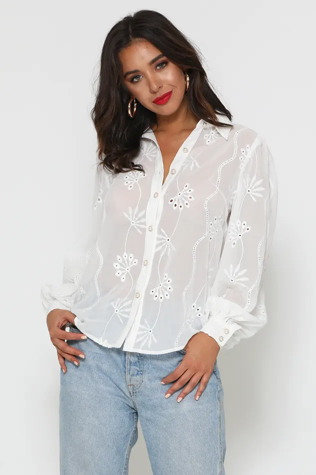 Runaway The Label Shirts and Blouses Elise Blouse White 8211 Women