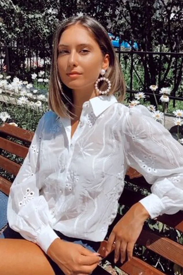 Runaway The Label Shirts and Blouses Elise Blouse White 8211 Women