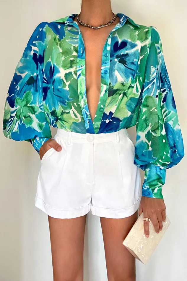 Runaway The Label Shirts and Blouses FLEETWOOD BLOUSE Stelani Blue 8211 Women
