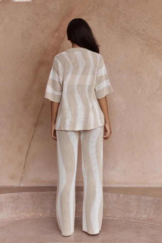 Runaway The Label Shirts and Blouses ZANZIBAR TOP Sandwhite 8211 Women