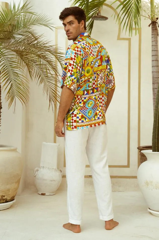 Runaway The Label Shirts DANTE SHIRT Phaedra Print 8211 Men
