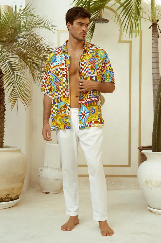 Runaway The Label Shirts DANTE SHIRT Phaedra Print 8211 Men