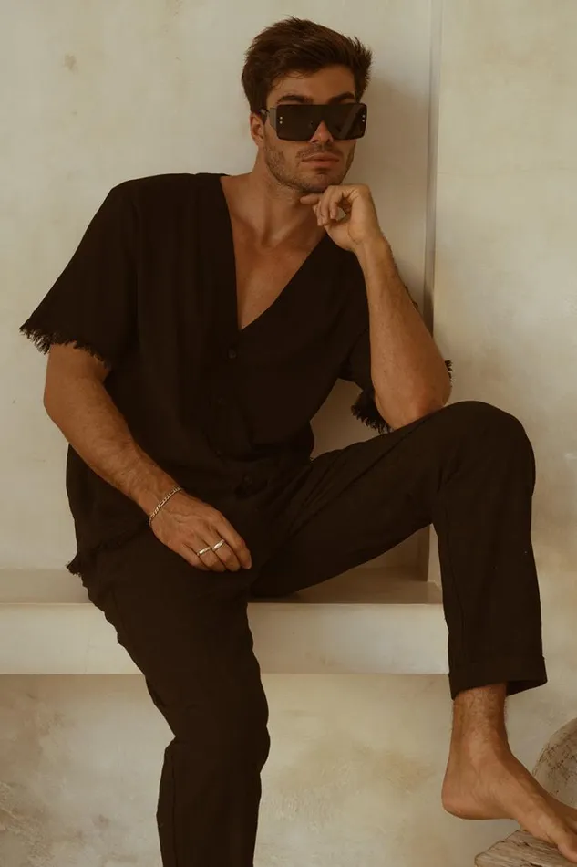 Runaway The Label Shirts HARVEY SHIRT Black 8211 Men