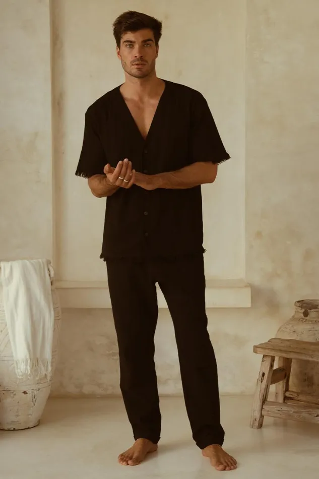 Runaway The Label Shirts HARVEY SHIRT Black 8211 Men