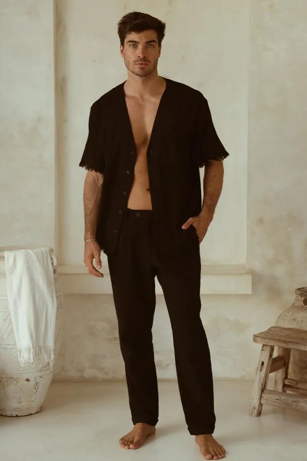 Runaway The Label Shirts HARVEY SHIRT Black 8211 Men