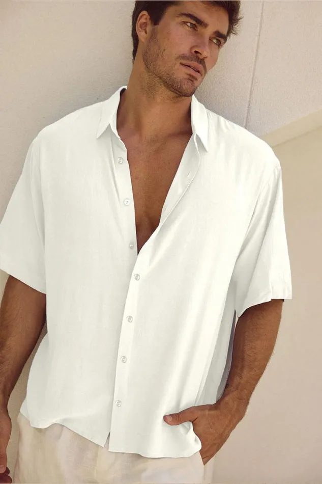 Runaway The Label Shirts JAYDEN SHIRT White 8211 Men