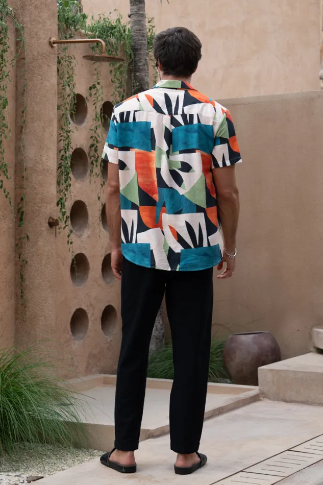 Runaway The Label Shirts NATHAN SHIRT Regio Print 8211 Men