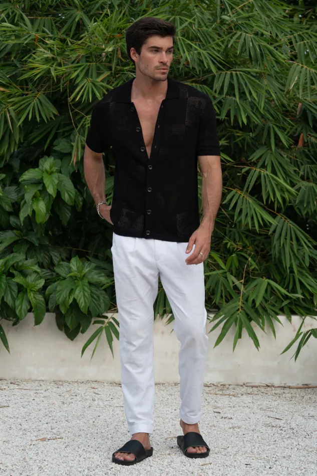 Runaway The Label Shirts PATRICK SHIRT Black 8211 Men