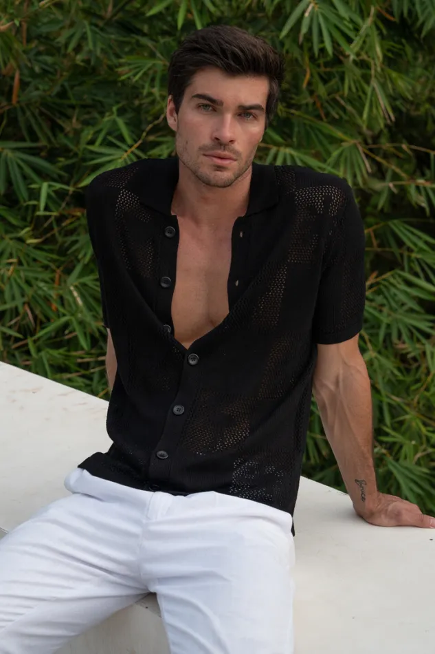 Runaway The Label Shirts PATRICK SHIRT Black 8211 Men