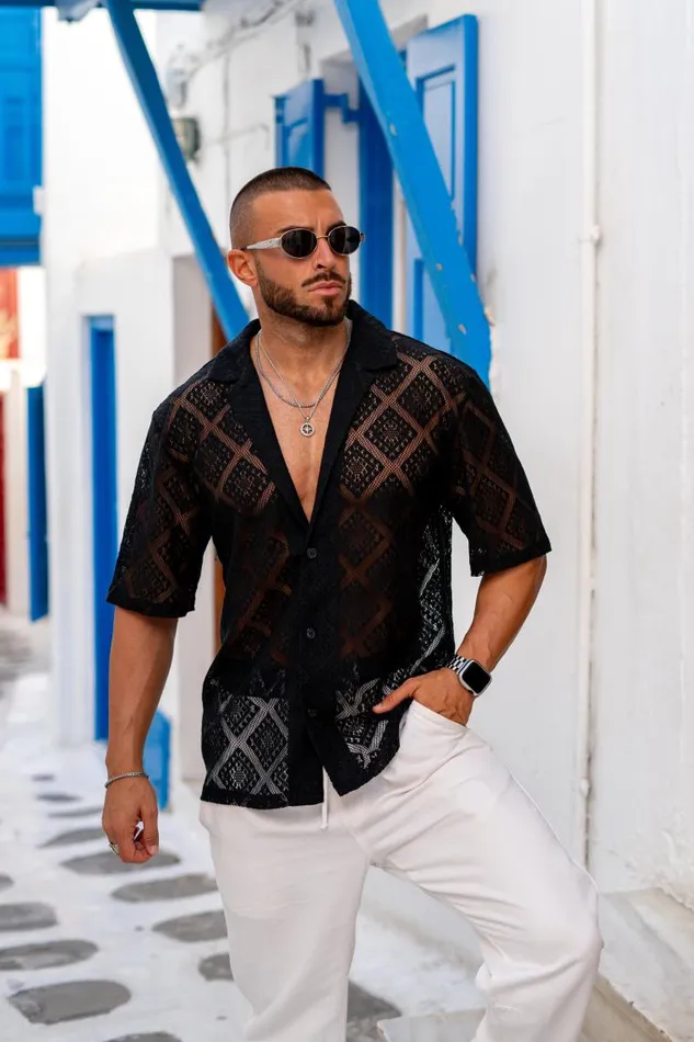Runaway The Label Shirts TULUM SHIRT Black 8211 Men