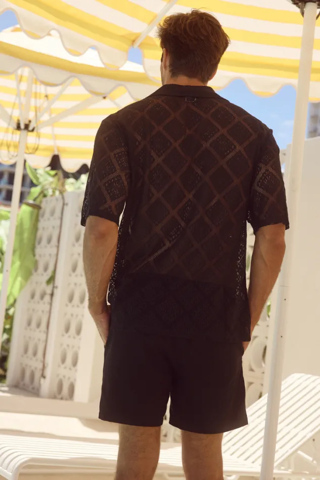 Runaway The Label Shirts TULUM SHIRT Black 8211 Men