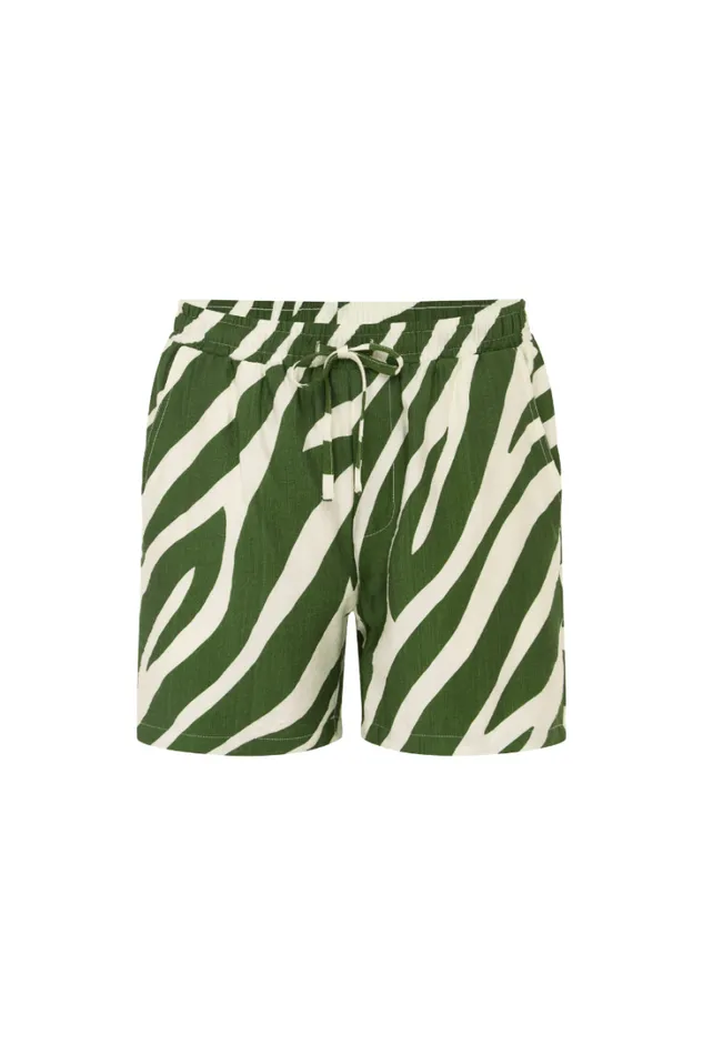 Runaway The Label Shorts ABE SHORT Khaki Zebra 8211 Men