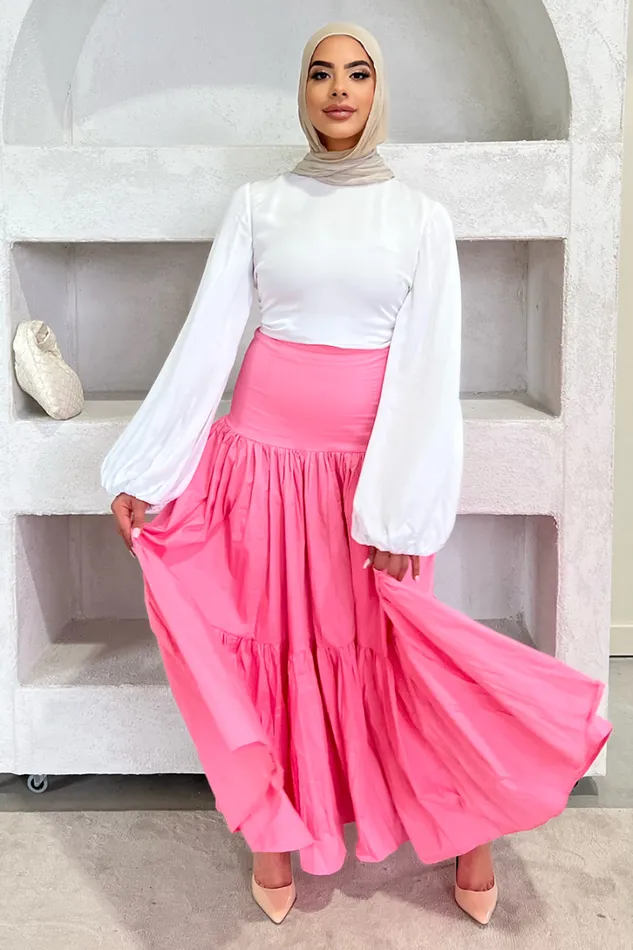 Runaway The Label Skirts Ayla Maxi Skirt Pink 8211 Women Runaway The Label Skirts Ayla Maxi Skirt Pink 8211 Women