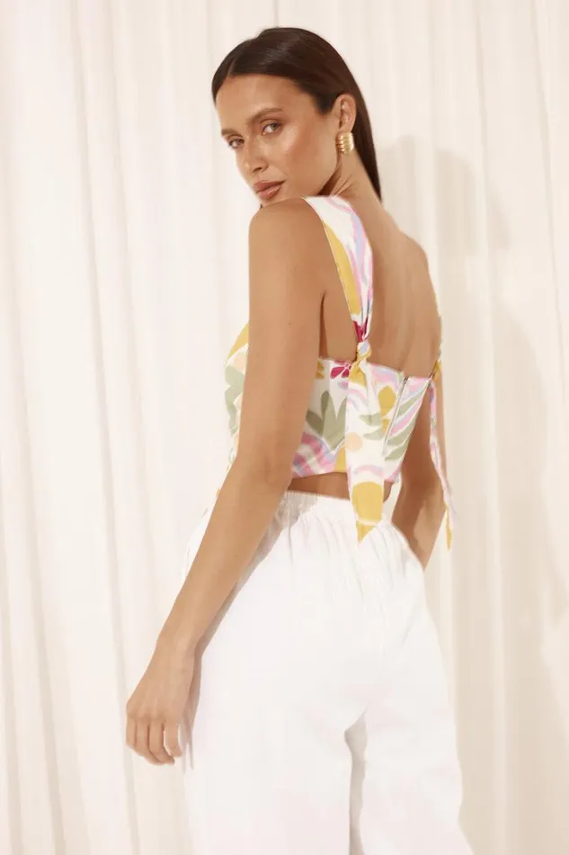 Runaway The Label Summer Sets AVELINE TOP Aveline Print 8211 Women