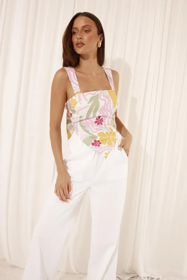 Runaway The Label Summer Sets AVELINE TOP Aveline Print 8211 Women