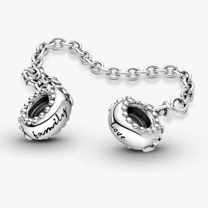 Safety Chains Women Pandora Heart Family Tree Safety Chain Charm