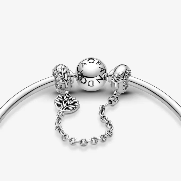 Safety Chains Women Pandora Heart Family Tree Safety Chain Charm