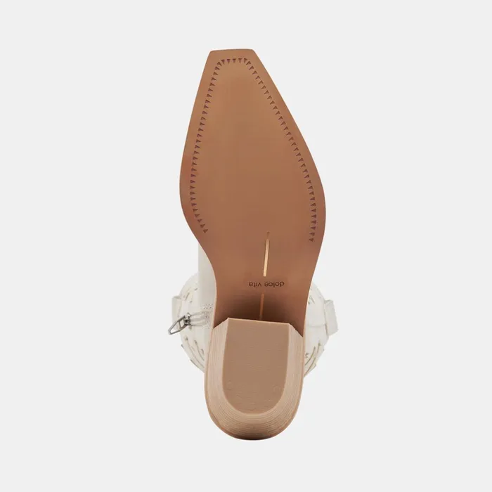 Samare Boots Ivory Nubuck Women Dolce Vita Boots and Booties