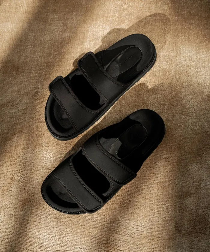 Sandals and Slides Women Jenni Kayne Neoprene Hutton Slide Sandal Black