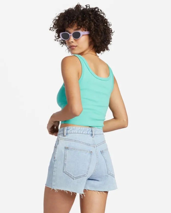 Search For Stoke TShirt Bright Lagoon Women Billabong Graphic Tees and Tanks