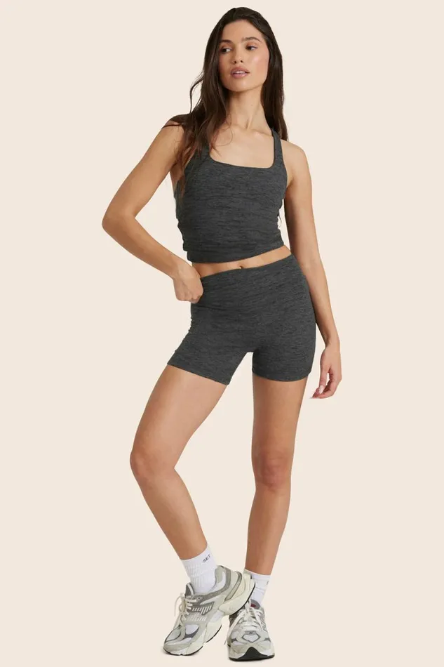 SET ACTIVE Activewear FORMCLOUD CLOUD SHORTS 8211 PEPPER HEATHER GREY 8211 Women