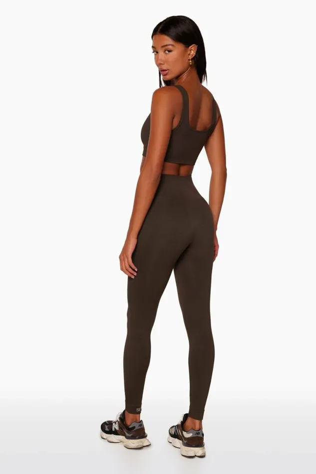 SET ACTIVE Activewear SCULPTFLEX POWER LEGGINGS 8211 ESPRESSO 8211 Women