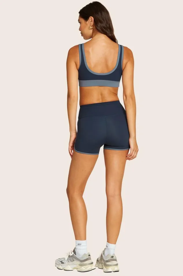 SET ACTIVE Bike Shorts SPORTBODY SPORTY STRIPE SHORTS 8211 HARBOR 8211 Women