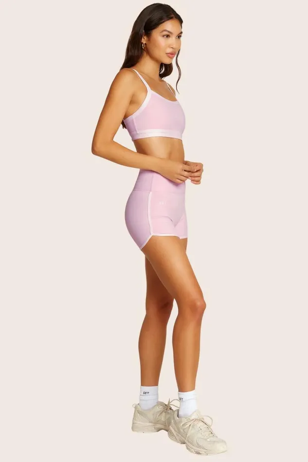 SET ACTIVE Bike Shorts SPORTBODY SPORTY STRIPE SHORTS 8211 PRIMROSE 8211 Women