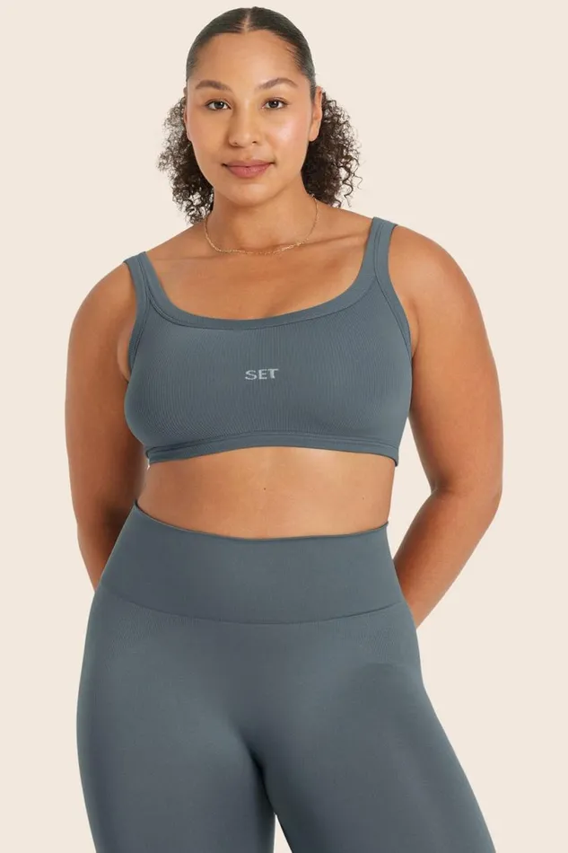 SET ACTIVE Bras SCULPTFLEX POWER HOLD BRA 8211 SLATE 8211 Women