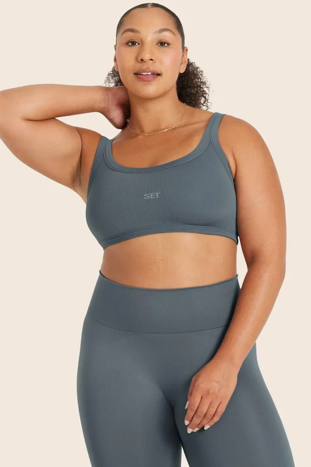 SET ACTIVE Bras SCULPTFLEX POWER HOLD BRA 8211 SLATE 8211 Women