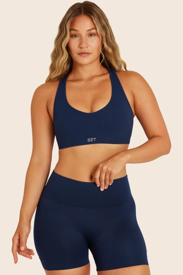 SET ACTIVE Bras SCULPTFLEX POWER RACER BRA 8211 TWILIGHT 8211 Women