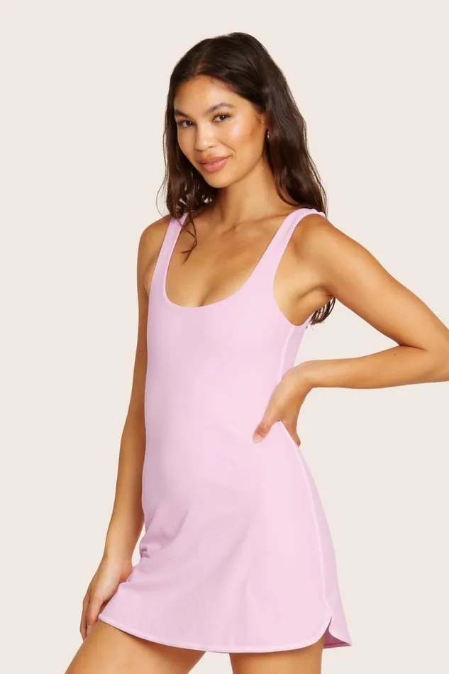 SET ACTIVE Dresses Jumpsuits Onesies SPORTBODY SPORTY STRIPE DRESS 8211 PRIMROSE 8211 Women