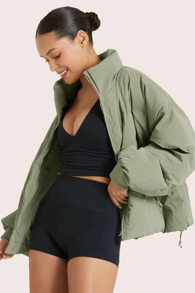 SET ACTIVE Jackets Outerwear OVERSIZED PUFFER 8211 BONSAI 8211 Women