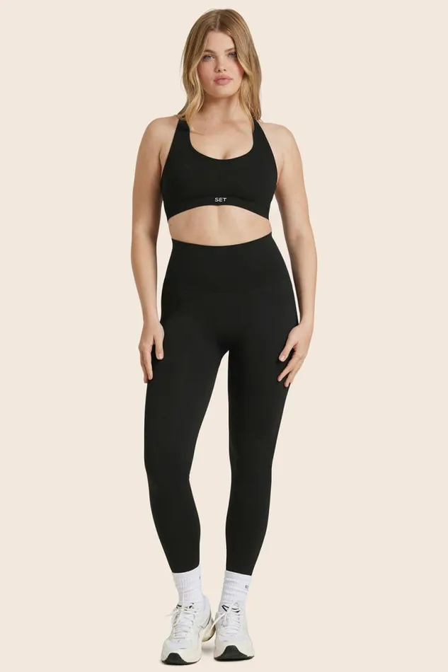 SET ACTIVE Leggings SCULPTFLEX POWER HIGHRISE LEGGINGS 8211 ONYX 8211 Women