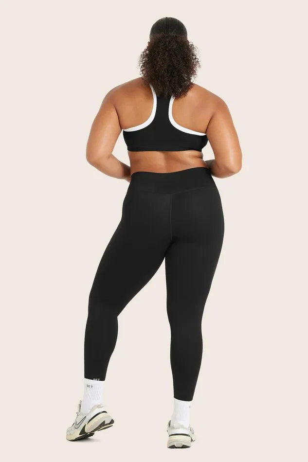 SET ACTIVE Leggings SPORTBODY SPORTY LEGGINGS 8211 ONYX 8211 Women