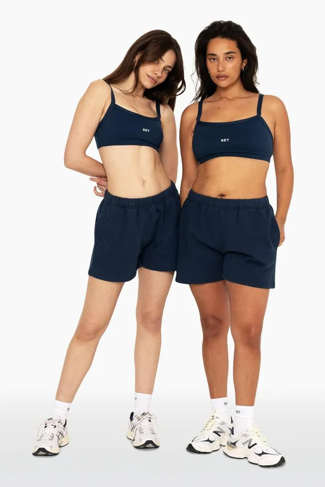 SET ACTIVE Sweats HEAVYWEIGHT SWEATS SWEAT SHORTS 8211 OXFORD 8211 Women