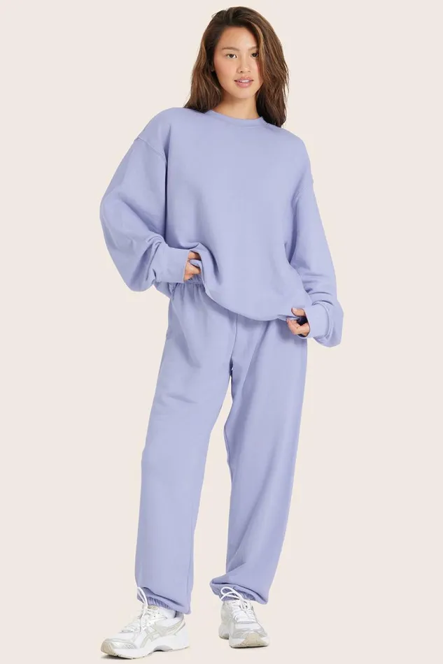 SET ACTIVE Tops LIGHTWEIGHT SWEATS CLASSIC CREWNECK 8211 LILY 8211 Women