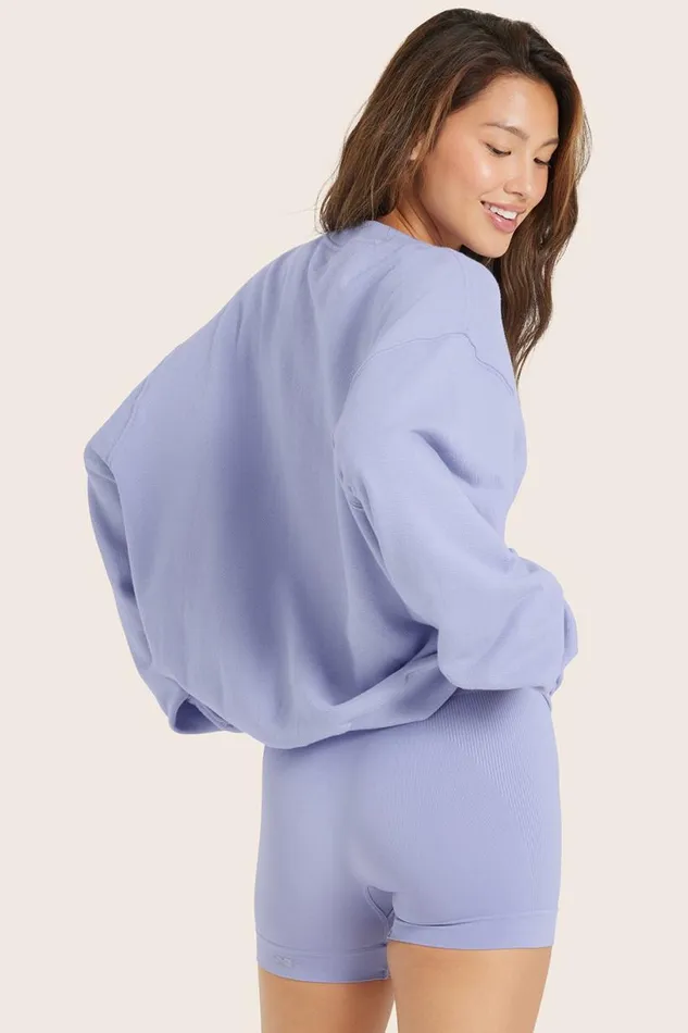 SET ACTIVE Tops LIGHTWEIGHT SWEATS CLASSIC CREWNECK 8211 LILY 8211 Women
