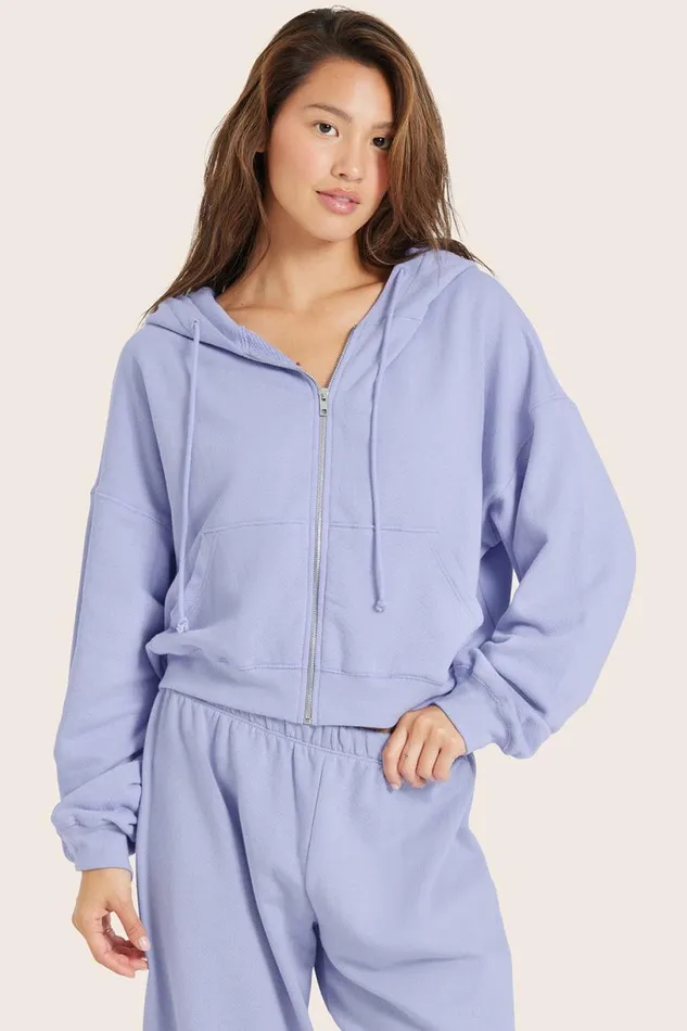 SET ACTIVE Tops LIGHTWEIGHT SWEATS CLASSIC ZIP HOODIE 8211 LILY 8211 Women