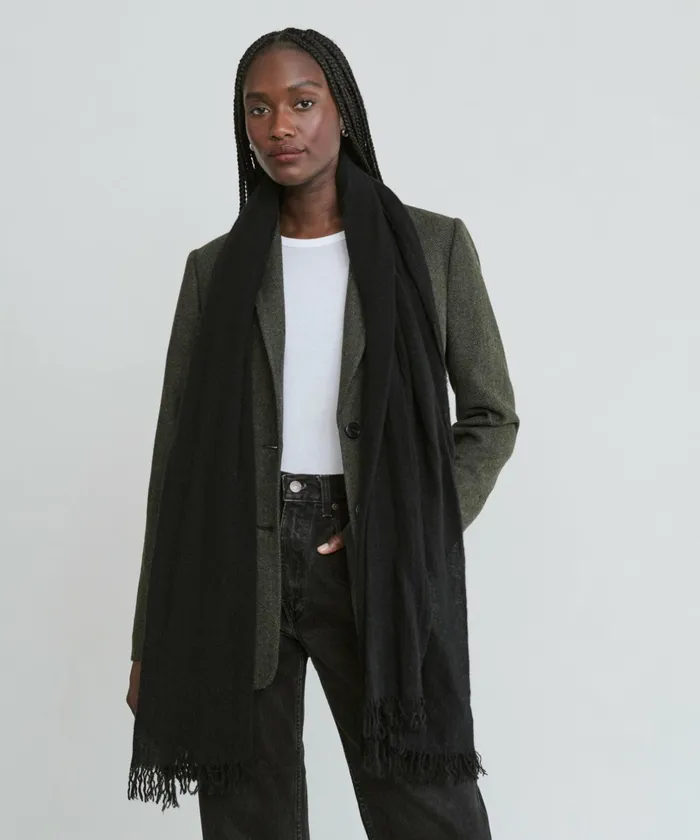 Shawls and Scarves Women Jenni Kayne Cashmere Shawl Black