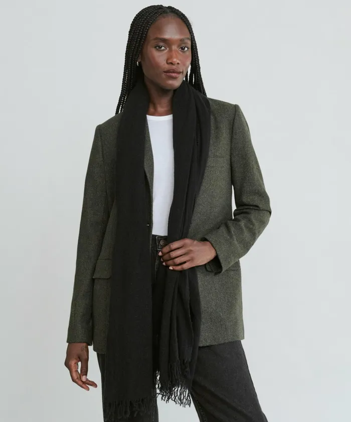 Shawls and Scarves Women Jenni Kayne Cashmere Shawl Black