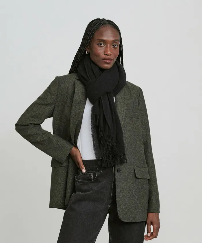 Shawls and Scarves Women Jenni Kayne Cashmere Shawl Black