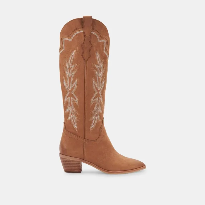 Shiren Boots Whiskey Nubuck Women Dolce Vita Boots and Booties