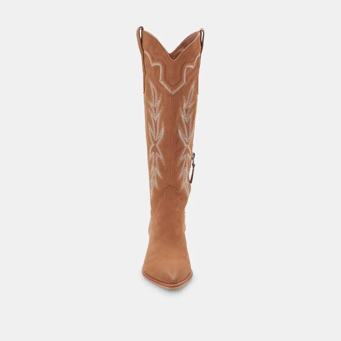 Shiren Boots Whiskey Nubuck Women Dolce Vita Boots and Booties