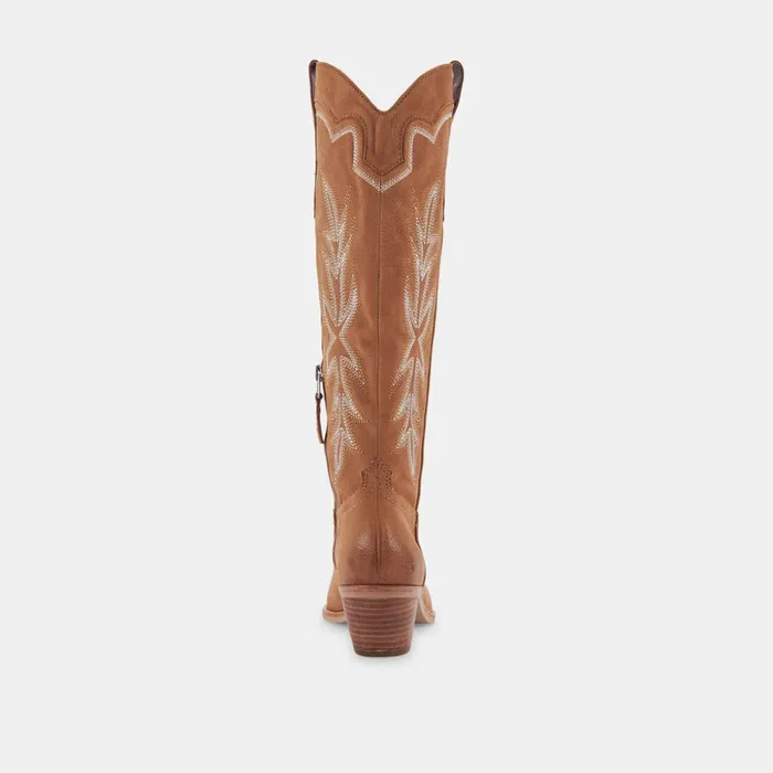 Shiren Boots Whiskey Nubuck Women Dolce Vita Boots and Booties