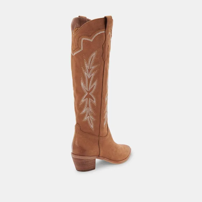 Shiren Boots Whiskey Nubuck Women Dolce Vita Boots and Booties
