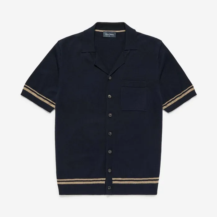 Shirts Men Oliver Sweeney Penley Navy Shirts Men Oliver Sweeney Penley Navy