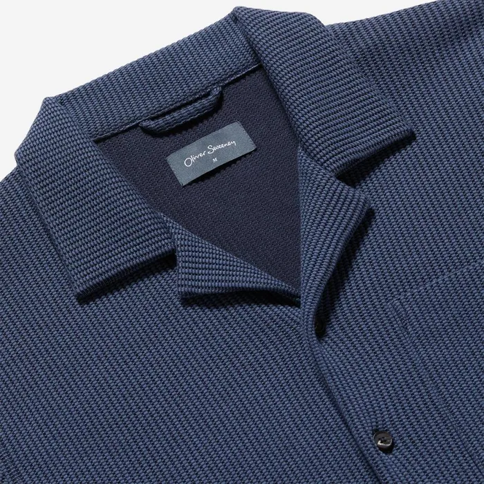 Shirts Men Oliver Sweeney Ravenshead French Blue Shirts Men Oliver Sweeney Ravenshead French Blue
