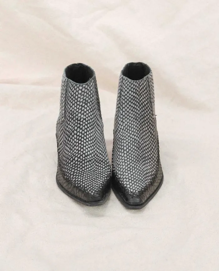 Shoes Women039s The Great The Cowboy Boot Blackwhite Polka Dot